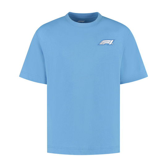 Camiseta Hombre Heritage Logo azul Formula 1 2025