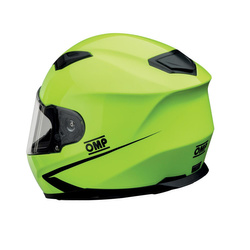 Casco cerrado de carreras OMP CIRCUIT EVO amarillo