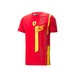 Ferrari F1 Carlos Sainz Camiseta de hombre SE Barcelona