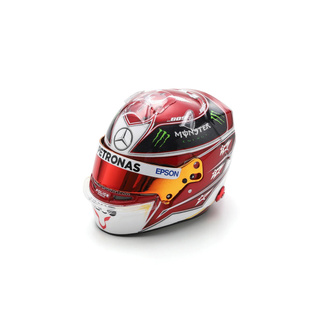 Casco de Lewis Hamilton de la Mercedes AMG Petronas para el Austin GP 2019, escala 1:5