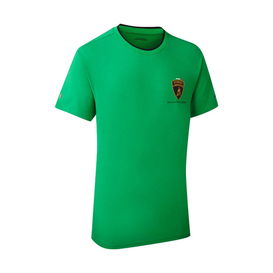 Camiseta para hombre Squadra Corse Lamborghini 2024 verde