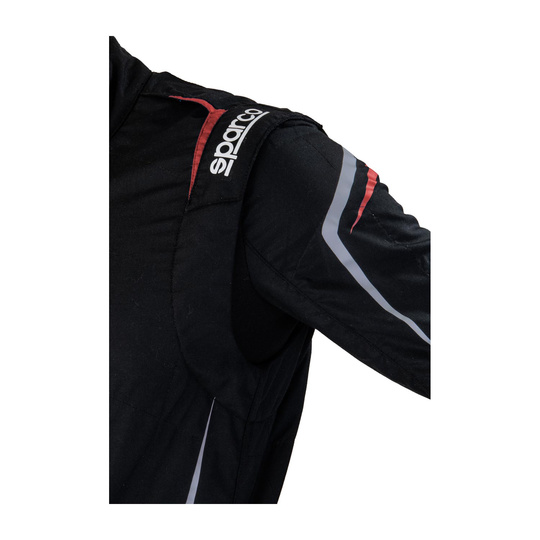 Traje de carreras Sparco Prime MY22 negro-amarillo (homologación FIA)