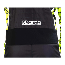 Traje Sparco X-LIGHT K MY22 negro-amarillo (CIK-FIA)