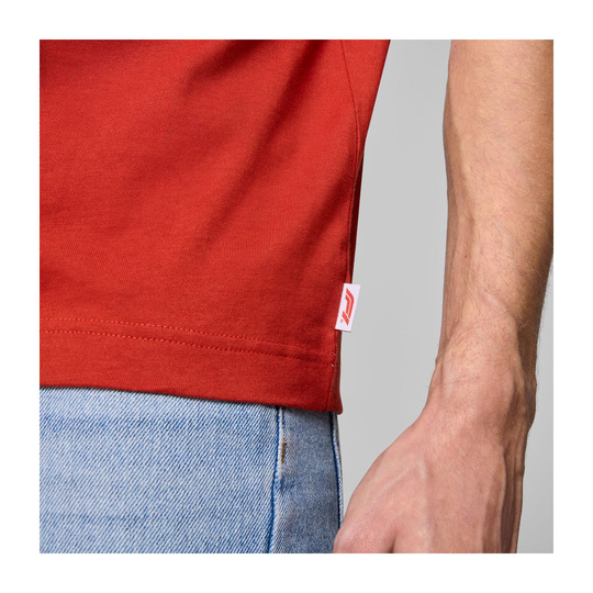 Camiseta Hombre Heritage Logo roja Formula 1 2025