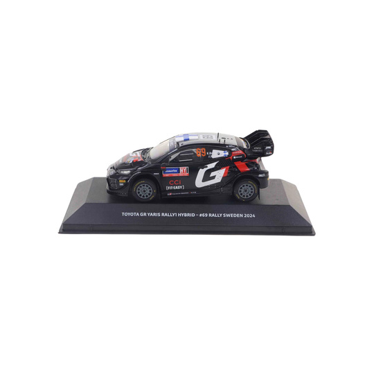 Coche a escala 1:43 Toyota Gazoo Racing GR Yaris Rally Sweden