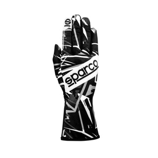 Guantes de karting Sparco K-ROOKIE negro-blanco