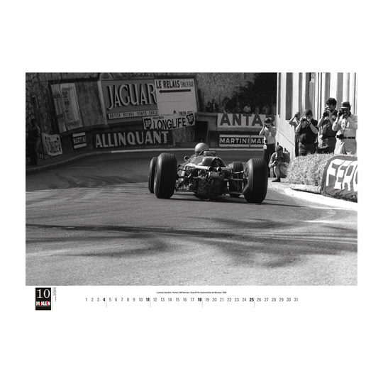  Calendario de pared Motorsport Classic McKlein 2026