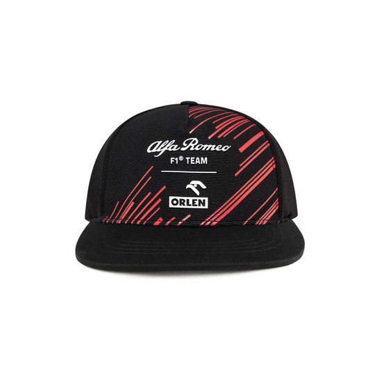 Gorra de flat con logo Alfa Romeo Racing