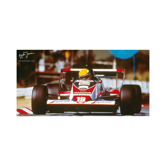 Colección Ayrton Senna, casco a escala 1:8, temporada 1984