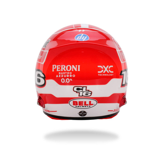 Casco de Charles Leclerc de la Scuderia Ferrari 2025, escala 1:2