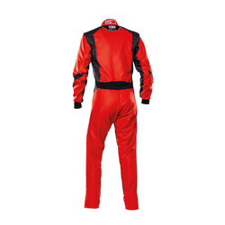 Traje kart para niños OMP KS-2 ART rojo (homologación CIK-FIA)