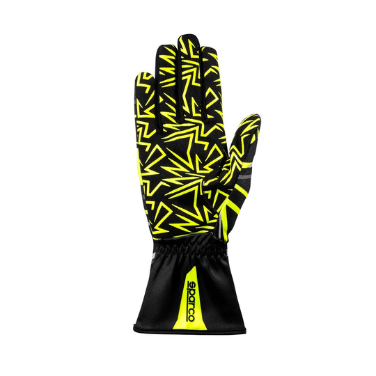 Guantes de karting Sparco K-ROOKIE negro-amarillo