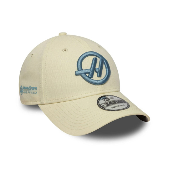 Gorra de béisbol Seasonal Haas F1 2025 crema