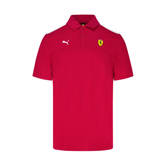 Camiseta polo hombre Logo roja Ferrari F1 2025