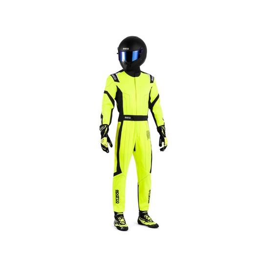Traje de karting Sparco THUNDER amarillo (FIA)