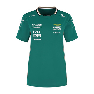 Camiseta Team Aston Martin F1 2025 para mujer