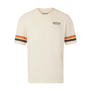 Camiseta de hombre Austin GP McLaren F1 2025 beige