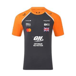 Camiseta Set Up Norris Team McLaren F1 2025 para hombre gris