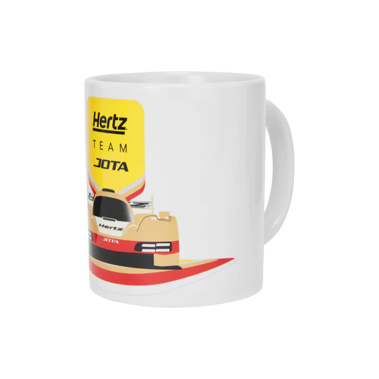Taza de cerámica Car Graphic Hertz Team Jota