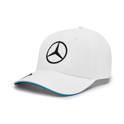 Gorra de béisbol blanca para hombre George Russell Mercedes AMG F1 2024