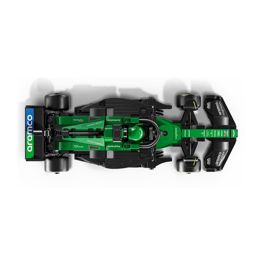 Coche a escala LEGO Speed Champions Aston Martin Aramco AMR24