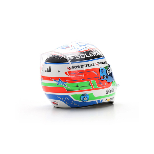 Casco de Kimi Antonelli de la Mercedes AMG Petronas 2025, escala 1:5