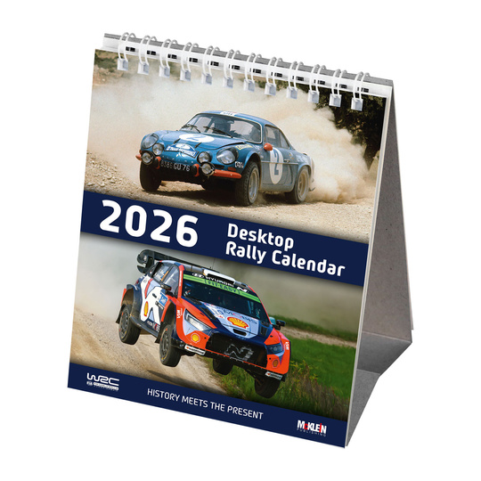 Calendario de escritorio McKlein 2026 "History meets the Present"