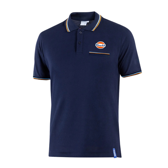 Polo de hombre Sparco GULF pocket azul marino 