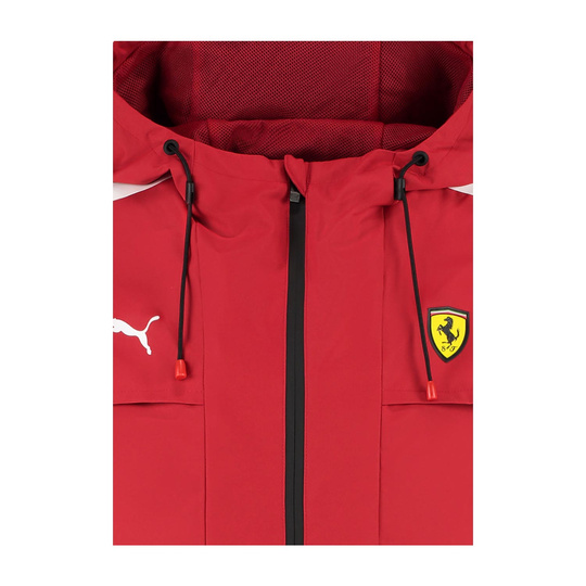 Chaqueta de hombre impermeable roja Scuderia Ferrari F1 2025