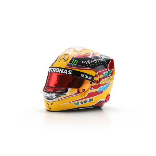 Casco de Lewis Hamilton de la Mercedes AMG Petronas para el Mexico, escala 1:5
