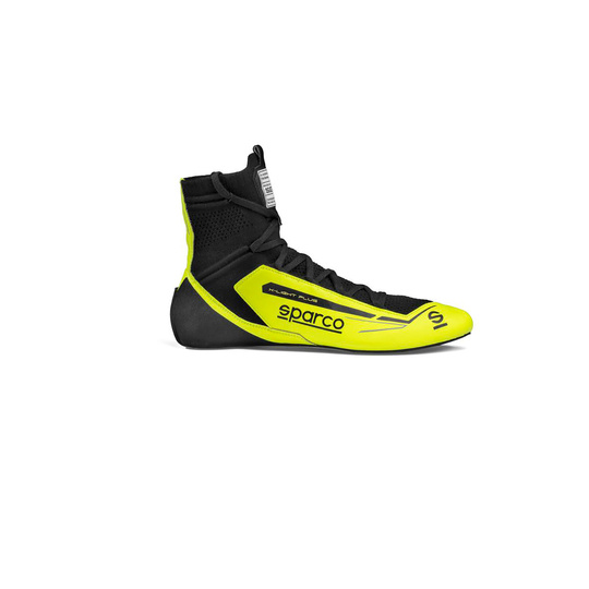 Botas de carreras Sparco X-LIGHT+ negro-amarillo (FIA)