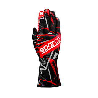 Guantes de karting Sparco K-ROOKIE negro-rojo