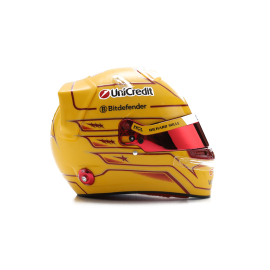 Casco de Lewis Hamilton de la Scuderia Ferrari para el Fiorano, escala 1:5