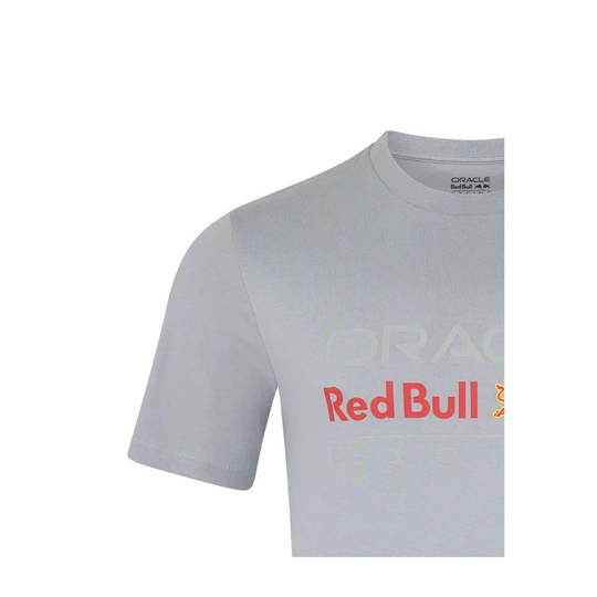 Camiseta para hombre Front Logo Red Bull Racing 2025 gris