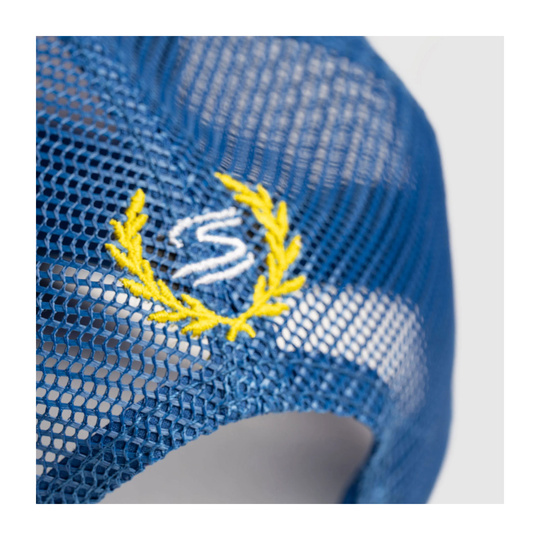 Gorra de béisbol Seninha Ayrton Senna F1 2025 azul