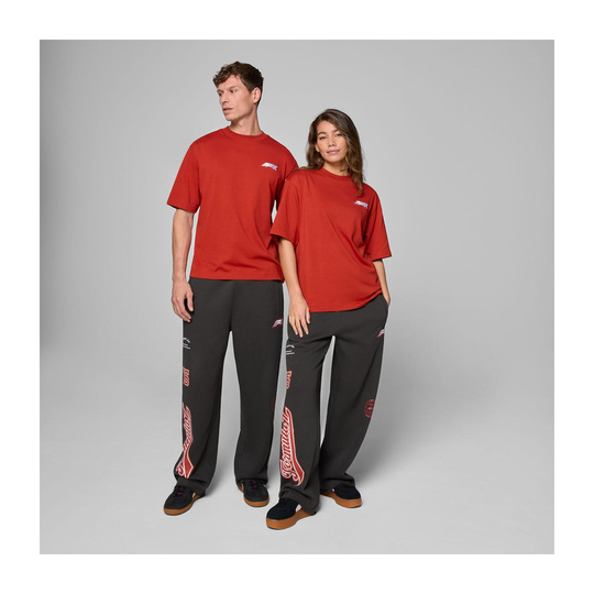 Camiseta Hombre Heritage Logo roja Formula 1 2025