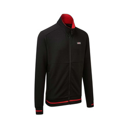 Sudadera de hombre Full Zip negra Toyota Gazoo