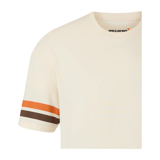 Camiseta de hombre Austin GP McLaren F1 2025 beige