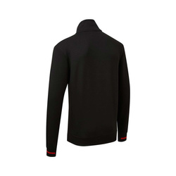 Sudadera de hombre Full Zip negra Toyota Gazoo