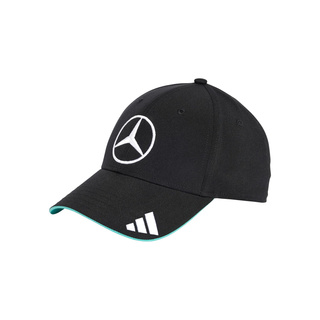 Gorra de béisbol Team Mercedes AMG F1 2025 negro
