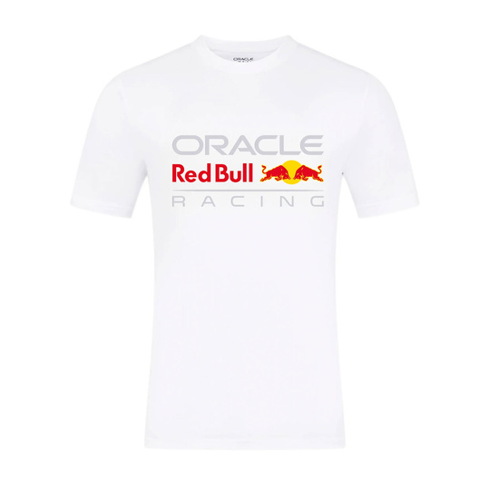 Camiseta para hombre Front Logo Red Bull Racing 2025 blanco
