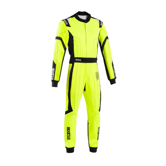 Traje de karting Sparco THUNDER amarillo (FIA)