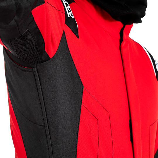 Traje de carreras Sparco KERB rojo (FIA)