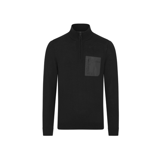 Mercedes AMG F1 2024 Sudadera con cremallera 1/4 para hombre