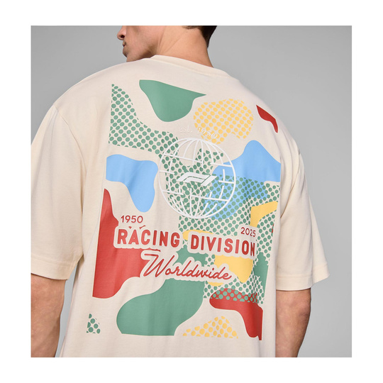 Camiseta Hombre Camo Graphic Beige Formula 1 2025