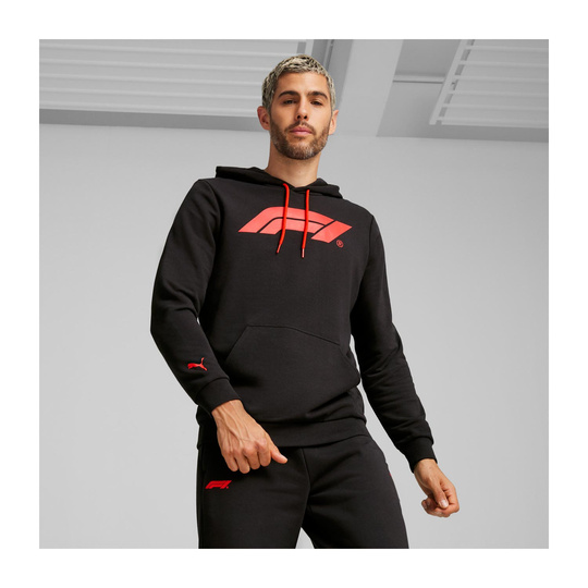 Sudadera hombre Logo Fórmula 1 negra 2025