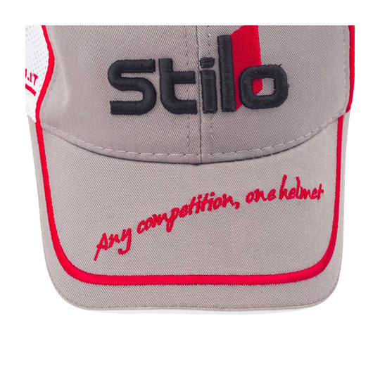 Gorra de beisbol Stilo LOGO gris