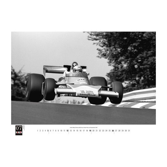  Calendario de pared Motorsport Classic McKlein 2026