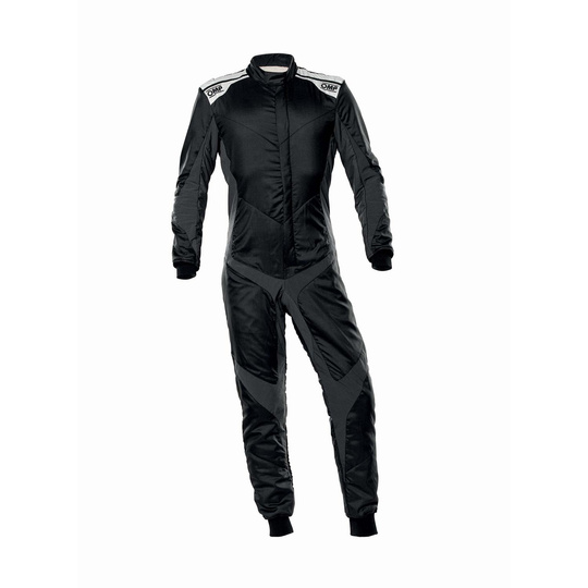 Traje de carreras OMP ONE EVO X MY23 negro (FIA)