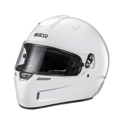 Casco de carreras Sparco Sky KF-5W blanco (homologación Snell)